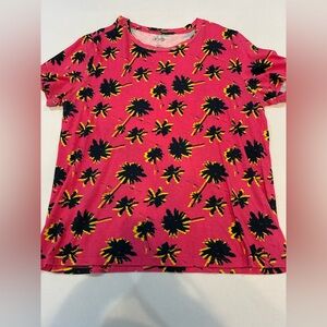 Citi Streets Pink Palm Tree T-Shirt